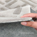 Tapis de tapis en laine tuftée à la main
